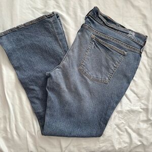 Old Navy ultra low waist bootcut jeans